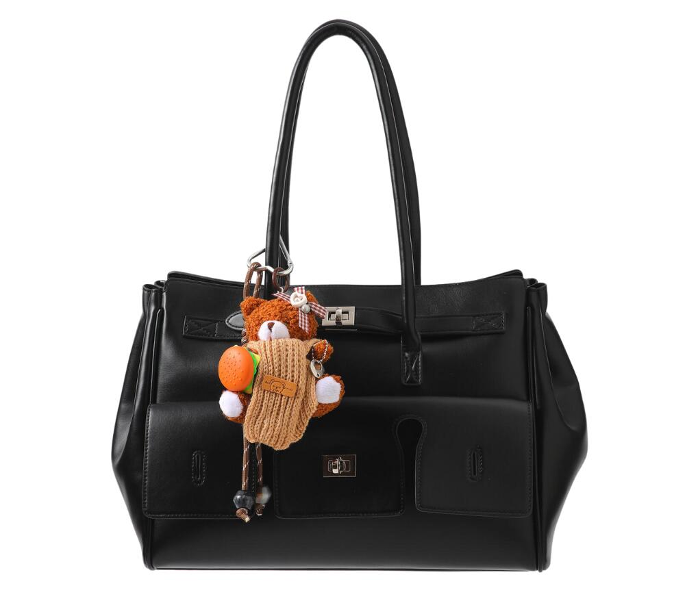 Teddy taskevedhæng - brun